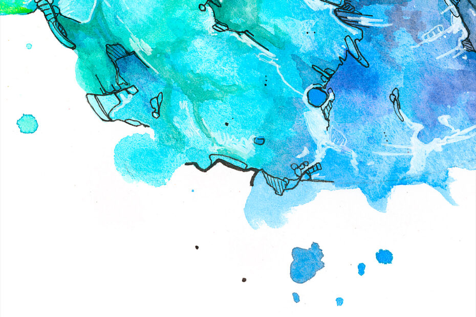CARBON CITY LIGHTS / “Sky Blue”